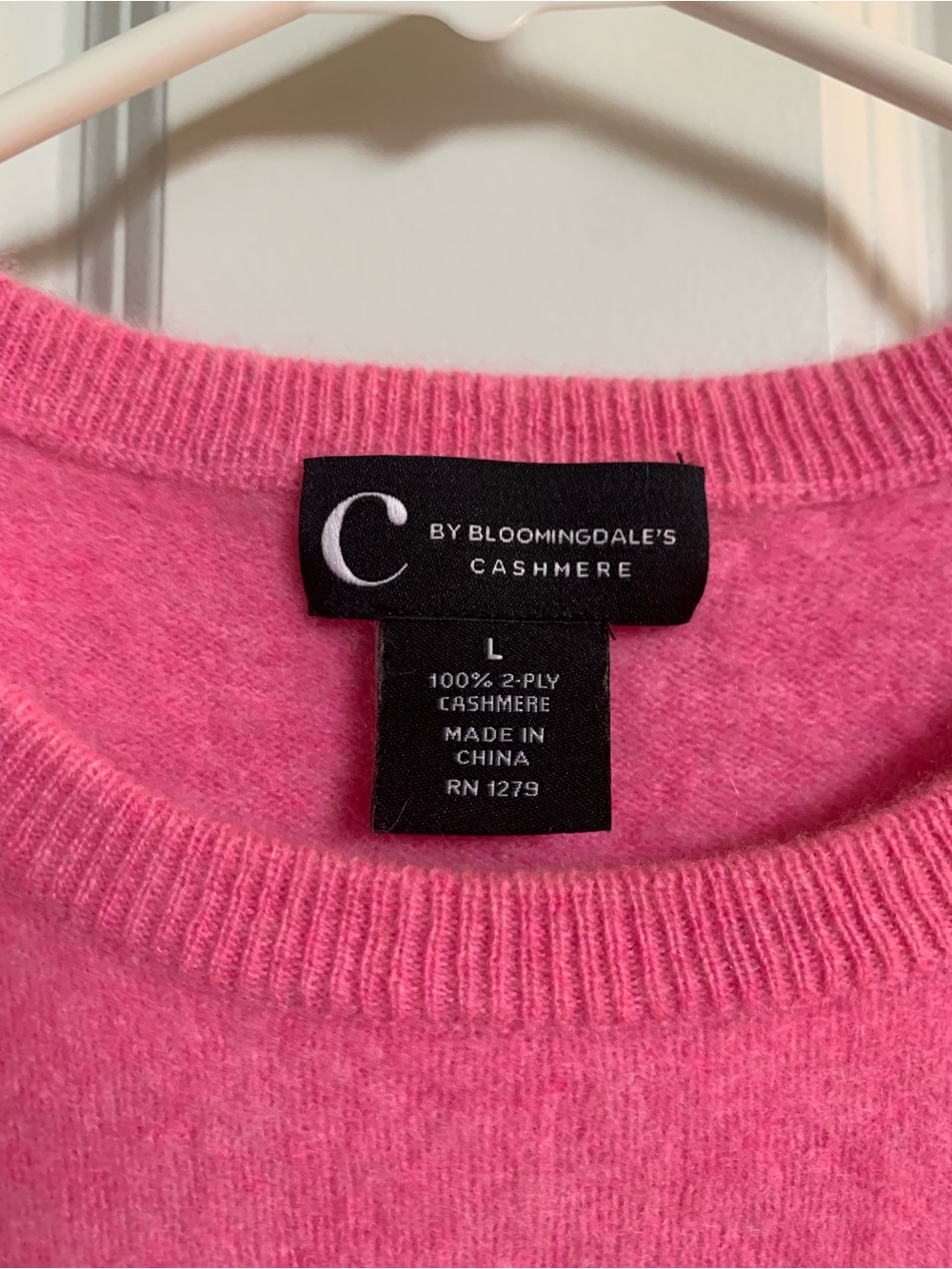 Cashmere Pink Crewneck Sweater - Picture 2 of 4
